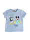 Disney Kids T-shirt Light Blue