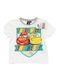 Kids' T-shirt White Cars