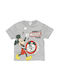 Disney Παιδικό T-shirt Γκρι