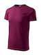 Malfini Basic Werbe-T-Shirt in Fuchsie Farbe