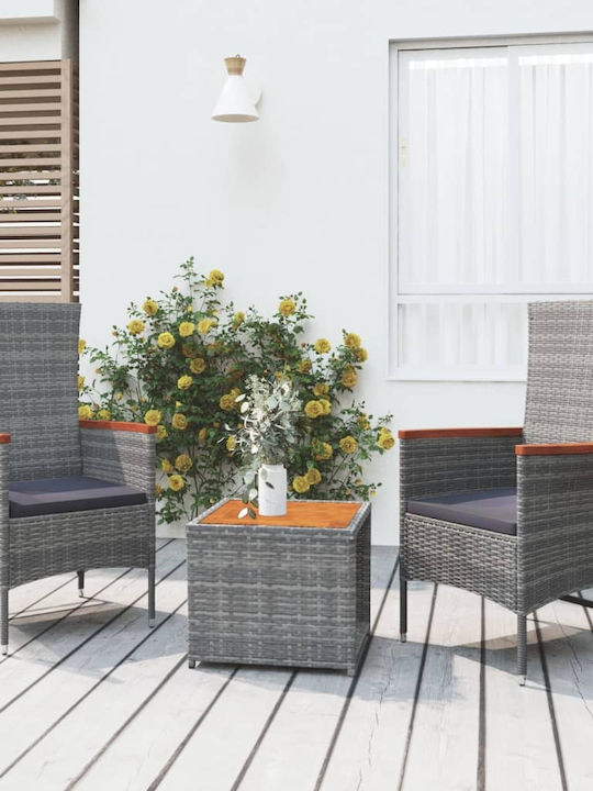 Living Room Set for Small Outdoor Spaces 3 Piec...