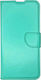 Book Leather Turquoise Case Poco X5 Pro