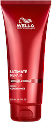 Wella Ultimate Repair Conditioner Reconstruction/Nourishment for All Hair Types 200ml