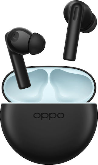 Oppo Enco Buds 2 Bluetooth Handsfree Earphones with Sweat Resistance and Charging Case Black