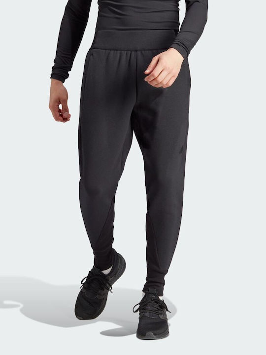Adidas Z.N.E Premium Pants Παντελόνι Φόρμας με Λάστιχο Μαύρο