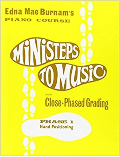 Music Sales Edna Mae Burnaum Ministeps Learning Method for Piano