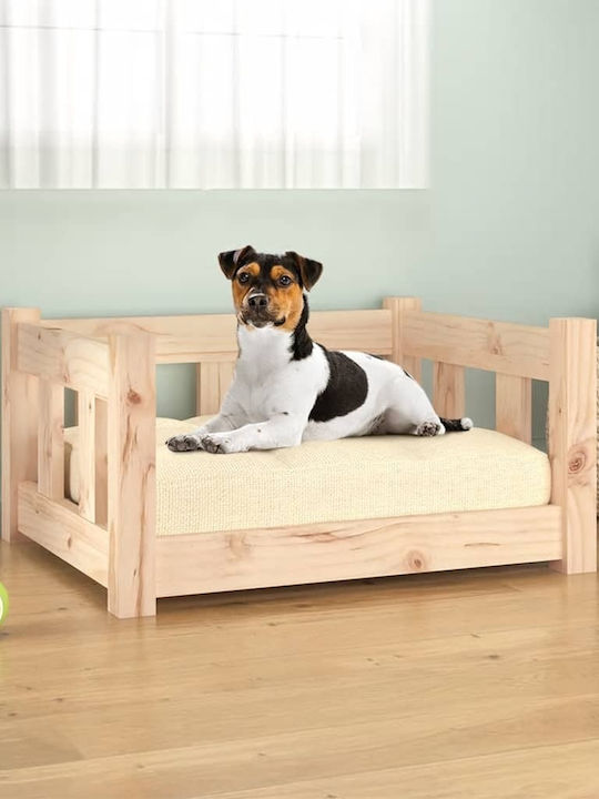 vidaXL Καναπές Κρεβάτι Σκύλου σε Καφέ χρώμα 55.5x45.5cm