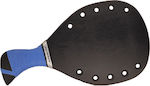 Joy Rs SportC Beach Racket Black 345gr with Slanted Handle Blue