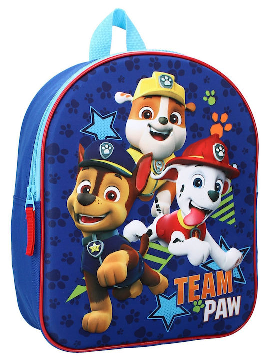 Paw Patrol Paw Patrol School Bag Backpack Kindergarten in Blue color