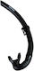 Extreme Extreme Black Snorkel with Silicone Mouthpiece