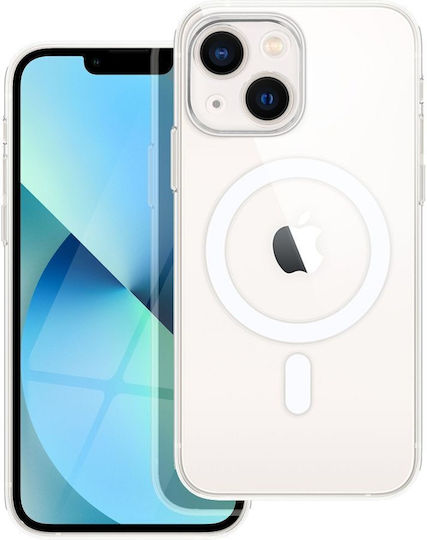 Mag Cover Back Cover Πλαστικό Μαγνητικό Διάφανο (iPhone 14)