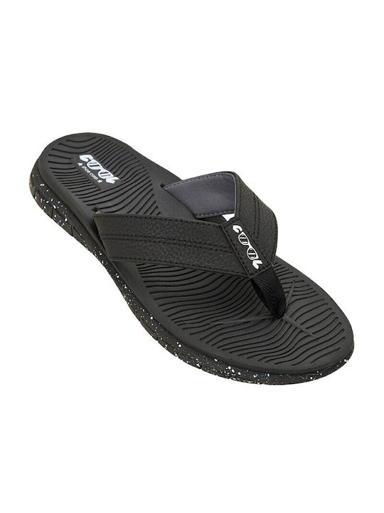 Cool Herren-Flip-Flops Schwarz