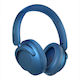 1More SonoFlow Wireless / Wired Over Ear Headphones with Radio with 70 hours of Operation and Quick Charge Blue