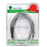 Oscar Plast Inox Shower Hose Silver 150cm (1/2")