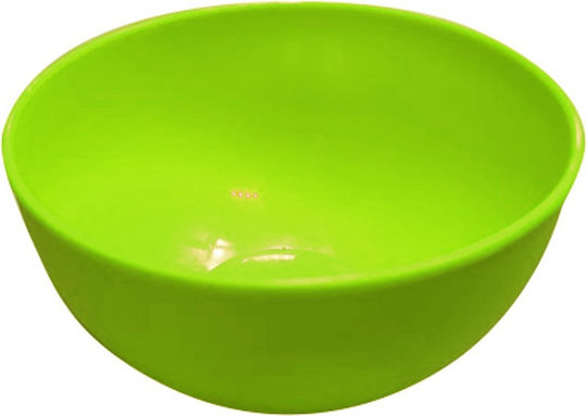 HOMie Serving Bowl Round Plastic Green with Diameter 13cm
