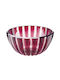 Guzzini Servierschüssel Rund Kunststoff Lila mit Durchmesser 12cm