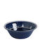 Marine Business Cereal Serving Bowl Round made of Melamine Blue with Diameter 13.5cm 6pcs