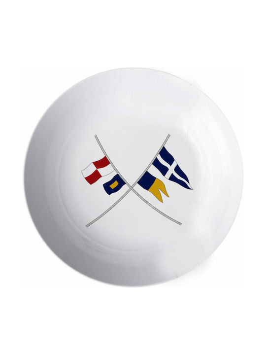 Marine Business Cereal Serving Bowl Round made of Melamine White with Diameter 12cm 6pcs