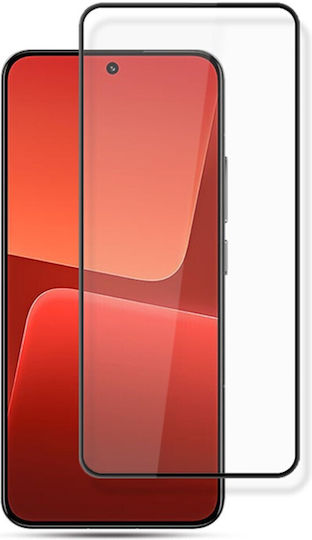 Mocolo Adeziv complet Full Face Tempered Glass Negru (Xiaomi 13)
