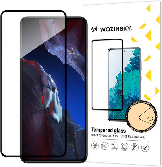 Full Glue Full Face Tempered Glass Black (Poco F5 Pro)