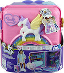 Mattel Miniature Toy Pollyville Βαλιτσάκι Λούνα Παρκ Polly Pocket for 4+ Years (Various Designs/Assortments of Designs) 1pc