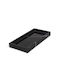 Design Is This Piatră Dreptunghiular Tavă de Servire în Culoare Negru 30x15x3cm 1buc
