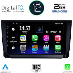 Digital IQ Sistem Audio Auto pentru Seat Arona / Ibiza 2018> (Bluetooth/USB/WiFi/GPS/Apple-Carplay) cu Ecran Tactil 9"