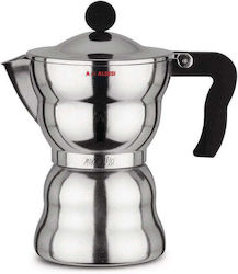 Alessi Μπρίκι Espresso 3cups Ασημί Alessi Μπρίκι Espresso 3cups Ασημί