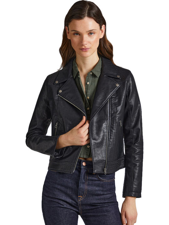 Jachetă de femei Biker Jacket Negru