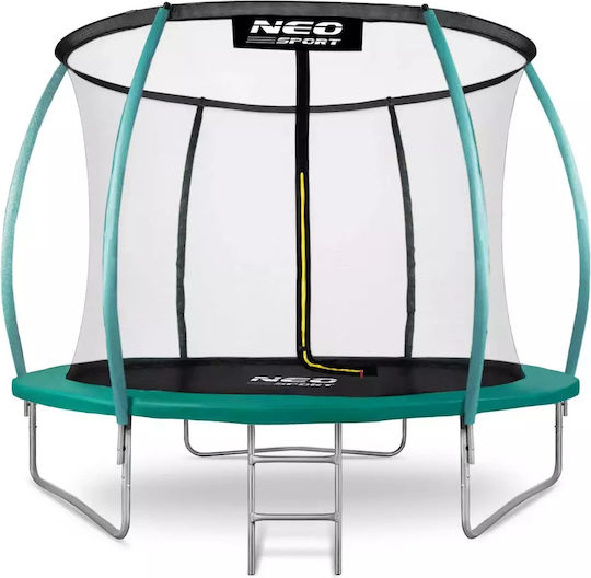 NEO Sport Τραμπολίνο Παιδικό Διαμέτρου 252εκ. με Προστατευτικό Δίχτυ & Σκάλα