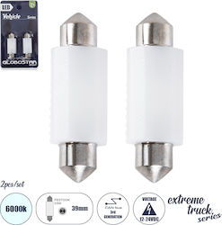 GloboStar Lampen Auto C5W 39mm Canbus LED 6000K...