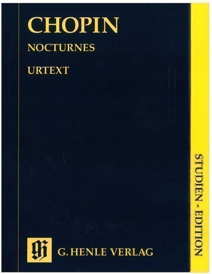 G. Henle Verlag Frederic Chopin - Nocturnes / Studien Edition/ Henle Verlag- Urtext Παρτιτούρα για Πιάνο