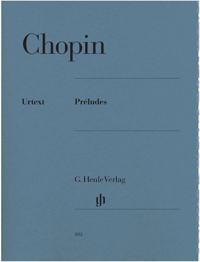 G. Henle Verlag Frederic Chopin - Preludes/ Henle Verlag- Urtext pentru Pian