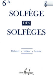 Nakas Lemoine Solfege (με Συνοδεία) 6a Theory Book for Voice