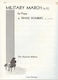 Carl Fischer Schubert - Marcia Militaire Op.51 N 1 Sheet Music for Piano