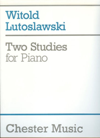 Chester Music Publications Lutoslawsky - Two Studies pentru Pian