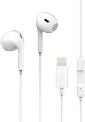 Yookie XP107 In-Ear Freihändig Kopfhörer mit Stecker Blitzschlag Weiß