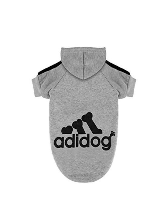 Denik Pets Adidog Sweatshirt Dog in Gray color M 25cm.