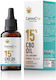 CannaOro Έλαιο Κάνναβης σε Σταγόνες 1500mg με 15% CBD 10ml