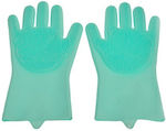 Click Silicone Oven Mitt Green