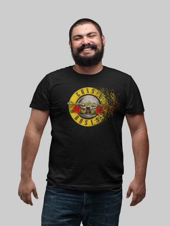 TKT T-shirt Guns N' Roses Black Cotton