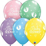 Μπαλόνια Baby Shower Pastel 5τμχ (Διάφορα Χρώματα)