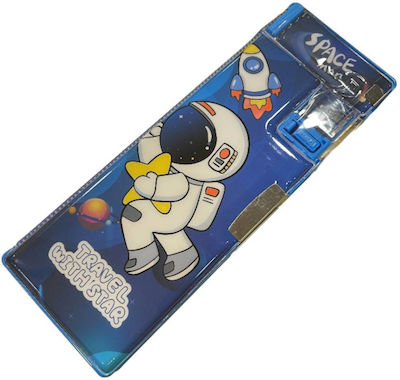 Spacecow Pencil Case with 1 Compartment Blue