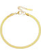 Theodora's Jewellery Gold Plated Steel Anklet from Steel