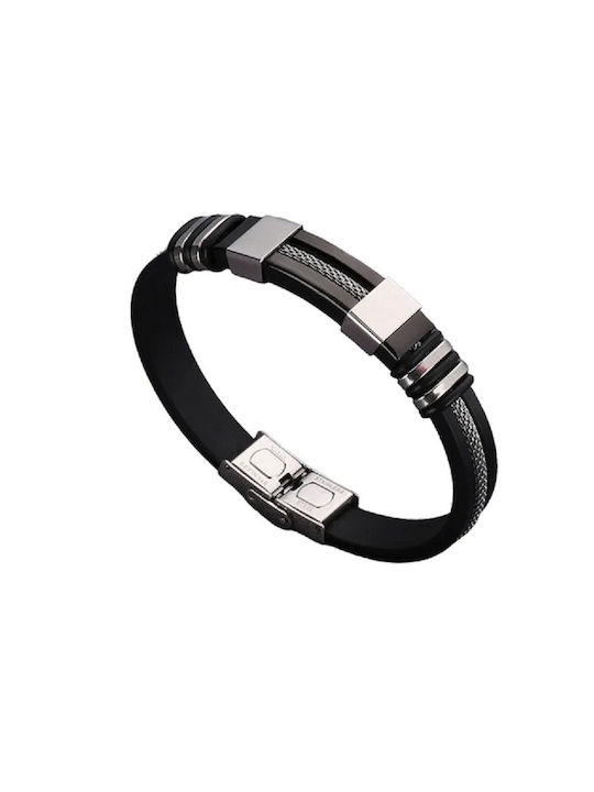 Dezlen Herren Armband aus Stahl