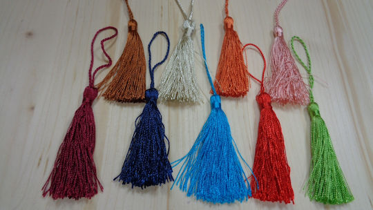 Palma Emporio Decorative Tassel for DIY Crafts Turquoise 13cm
