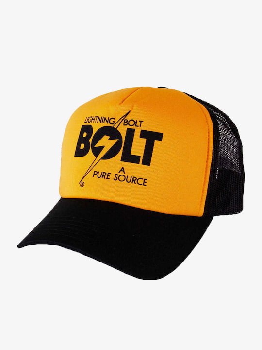 Lightning Bolt Trucker Jockey Black 99AMACAP101-K00