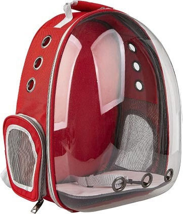 Value Rucsac pentru transport câine / pisici Roșu M33xL28xA42cm.