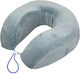 Travel Pillow Memory Foam Light Blue