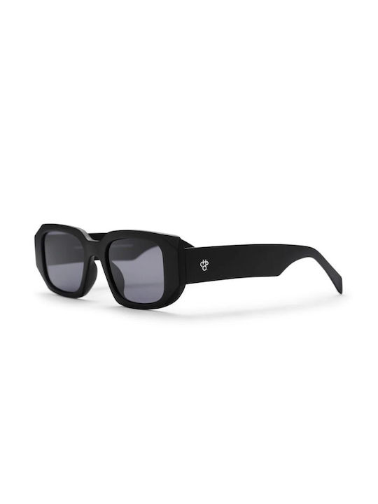 Chpo Sunglasses with Black Plastic Frame and Black Lens 16134AA